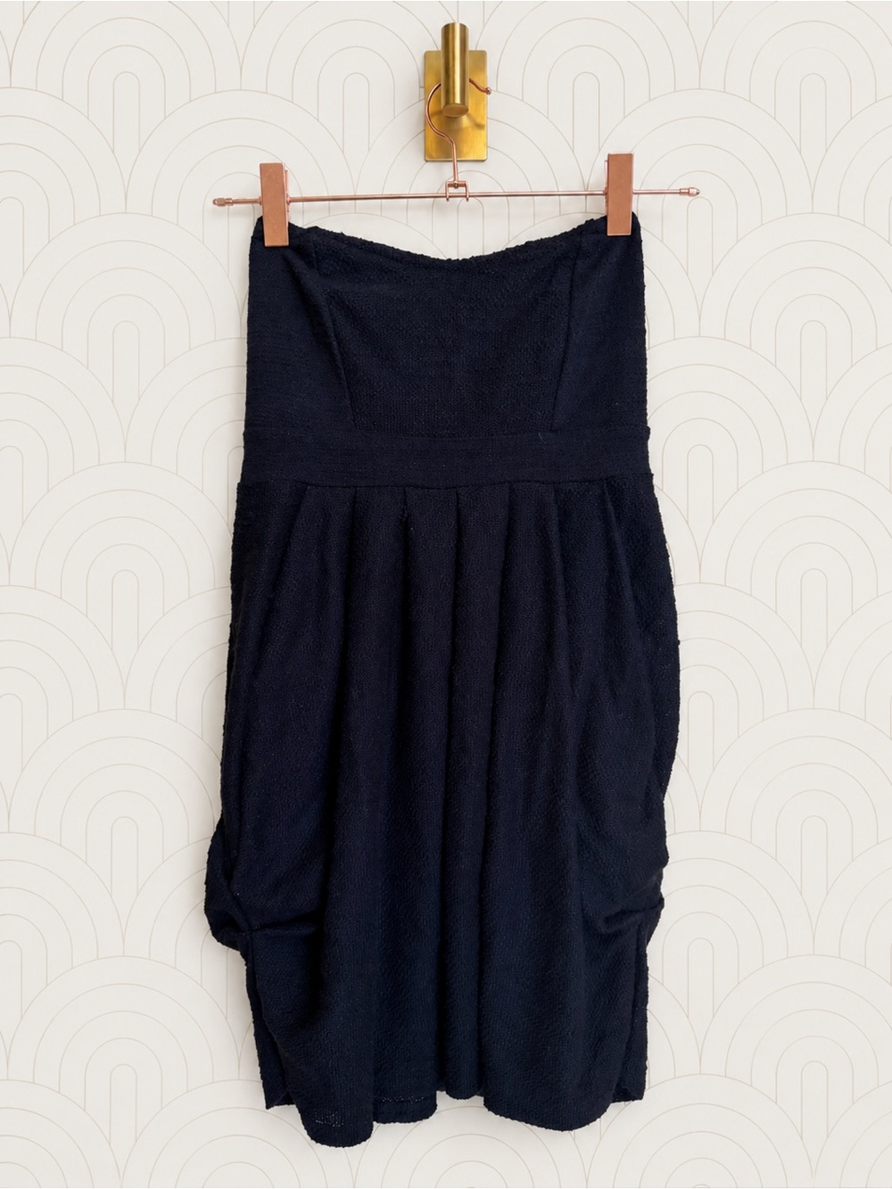 Free People Strapless Mini Dress or Tunic in Black